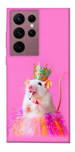 Чехол itsPrint Гламурная крыса для Samsung Galaxy S22 Ultra