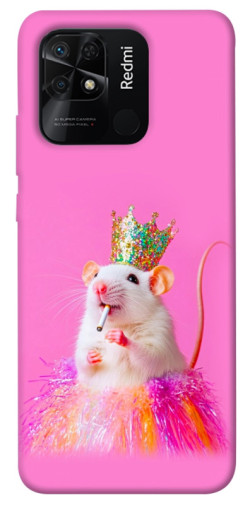 Чехол itsPrint Гламурная крыса для Xiaomi Redmi 10C