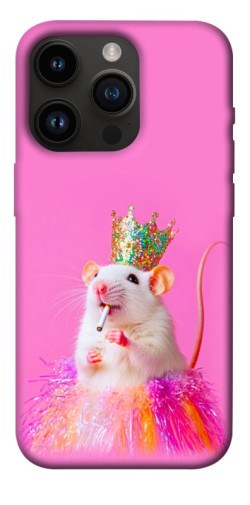 Чехол itsPrint Гламурная крыса для Apple iPhone 14 Pro (6.1")