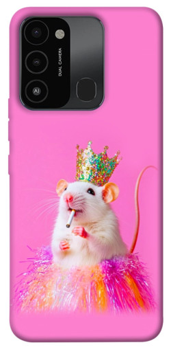 Чохол itsPrint Гламурний щур для TECNO Spark 8C