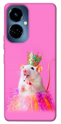 Чехол itsPrint Гламурная крыса для TECNO Camon 19 (CI6n) / 19 Pro (CI8n)