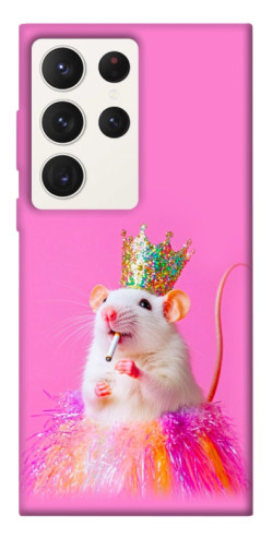 Чехол itsPrint Гламурная крыса для Samsung Galaxy S23 Ultra