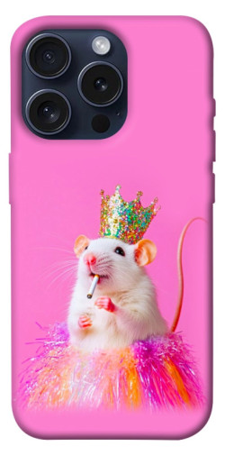 Чехол itsPrint Гламурная крыса для Apple iPhone 15 Pro (6.1")
