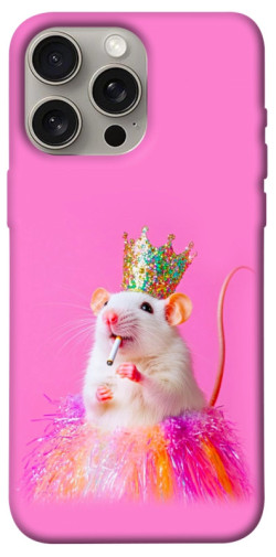 Чехол itsPrint Гламурная крыса для Apple iPhone 15 Pro Max (6.7")