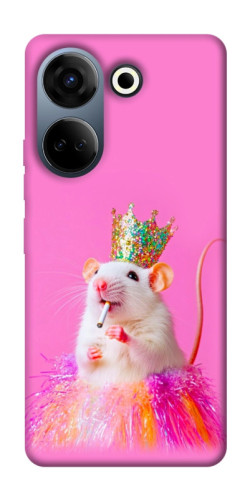 Чехол itsPrint Гламурная крыса для TECNO Camon 20 Pro (CK7n)