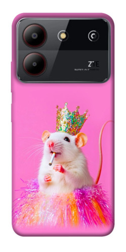 Чехол itsPrint Гламурная крыса для ZTE Blade A54 4G