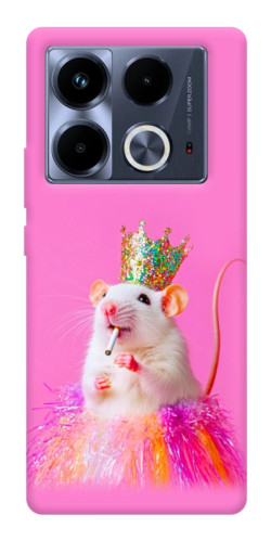 Чехол itsPrint Гламурная крыса для Infinix Note 40 4G