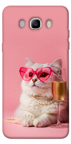 Чохол itsPrint Pinky cat для Samsung J510F Galaxy J5 (2016)