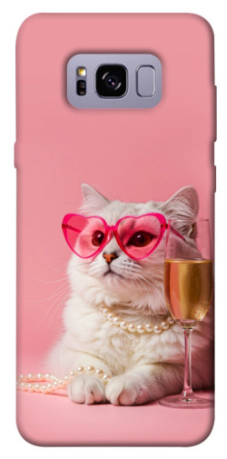 Чехол itsPrint Pinky cat для Samsung G955 Galaxy S8 Plus