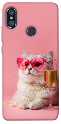 Чехол itsPrint Pinky cat для Xiaomi Redmi Note 5 Pro / Note 5 (AI Dual Camera)