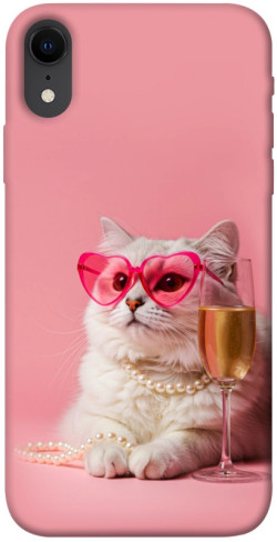 Чехол itsPrint Pinky cat для Apple iPhone XR (6.1")