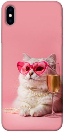 Чехол itsPrint Pinky cat для Apple iPhone XS Max (6.5")