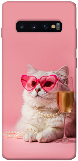 Чехол itsPrint Pinky cat для Samsung Galaxy S10+