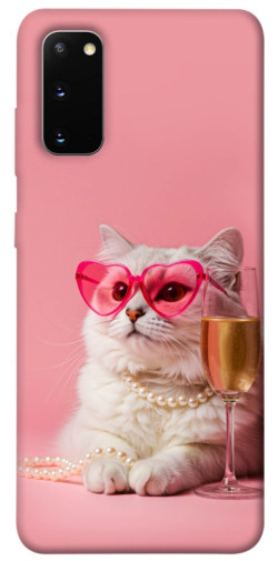 Чехол itsPrint Pinky cat для Samsung Galaxy S20