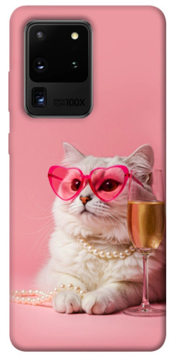 Чехол itsPrint Pinky cat для Samsung Galaxy S20 Ultra