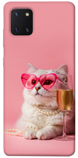 Чехол itsPrint Pinky cat для Samsung Galaxy Note 10 Lite (A81)