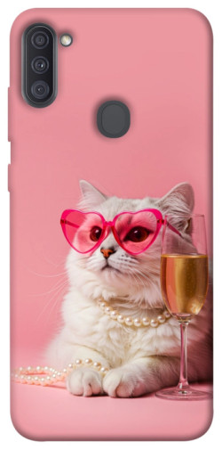 Чехол itsPrint Pinky cat для Samsung Galaxy A11