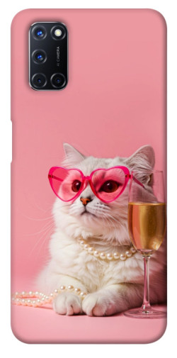Чохол itsPrint Pinky cat для Oppo A52 / A72 / A92