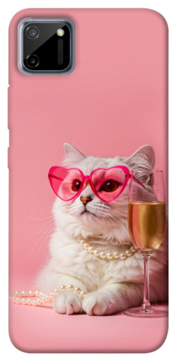 Чехол itsPrint Pinky cat для Realme C11