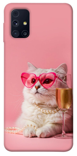 Чохол itsPrint Pinky cat для Samsung Galaxy M31s