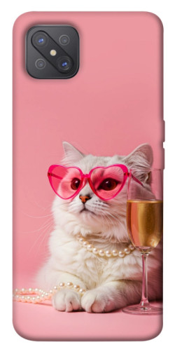 Чехол itsPrint Pinky cat для Oppo A92s