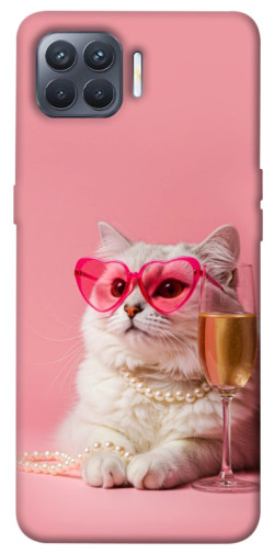 Чохол itsPrint Pinky cat для Oppo Reno 4 Lite