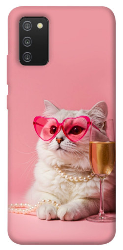 Чохол itsPrint Pinky cat для Samsung Galaxy A02s