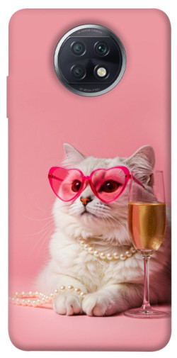 Чехол itsPrint Pinky cat для Xiaomi Redmi Note 9 5G / Note 9T