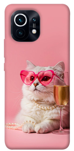 Чохол itsPrint Pinky cat для Xiaomi Mi 11