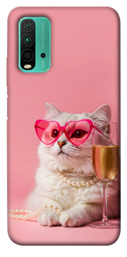 Чехол itsPrint Pinky cat для Xiaomi Redmi Note 9 4G / Redmi 9 Power / Redmi 9T