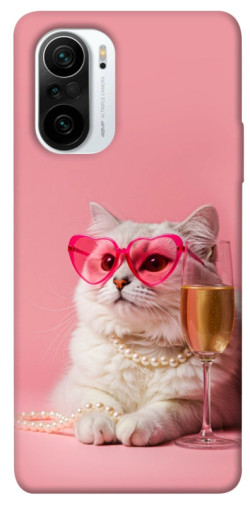 Чохол itsPrint Pinky cat для Xiaomi Redmi K40 / K40 Pro / K40 Pro+ / Poco F3