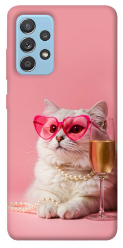 Чохол itsPrint Pinky cat для Samsung Galaxy A52 4G / A52 5G