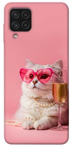 Чохол itsPrint Pinky cat для Samsung Galaxy A22 4G