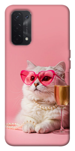 Чехол itsPrint Pinky cat для Oppo A54 4G
