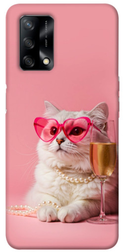 Чехол itsPrint Pinky cat для Oppo A74 4G