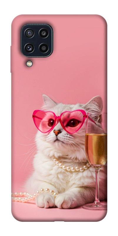 Чехол itsPrint Pinky cat для Samsung Galaxy M32, животные, купить оптом с доставкой