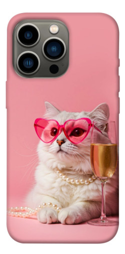 Чохол itsPrint Pinky cat для Apple iPhone 13 Pro (6.1")