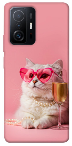 Чохол itsPrint Pinky cat для Xiaomi 11T / 11T Pro