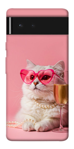 Чехол itsPrint Pinky cat для Google Pixel 6