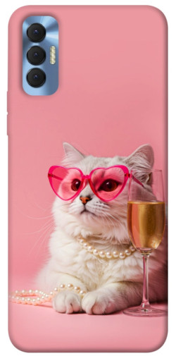 Чехол itsPrint Pinky cat для TECNO Spark 8P