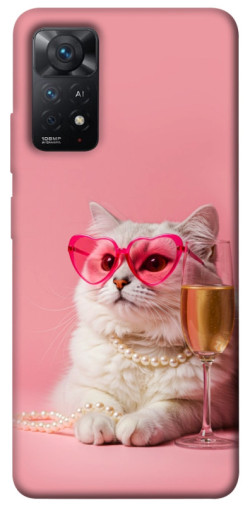 Чехол itsPrint Pinky cat для Xiaomi Redmi Note 11 Pro 4G/5G