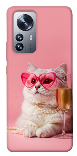 Чохол itsPrint Pinky cat для Xiaomi 12 / 12X