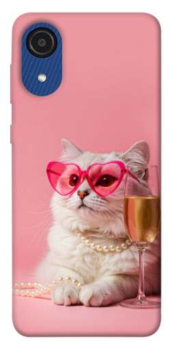 Чохол itsPrint Pinky cat для Samsung Galaxy A03 Core