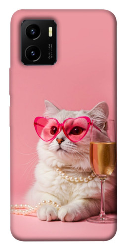 Чехол itsPrint Pinky cat для Vivo Y15s