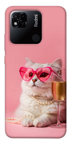 Чехол itsPrint Pinky cat для Xiaomi Redmi 10A