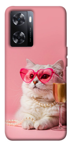Чехол itsPrint Pinky cat для OnePlus Nord N20 SE