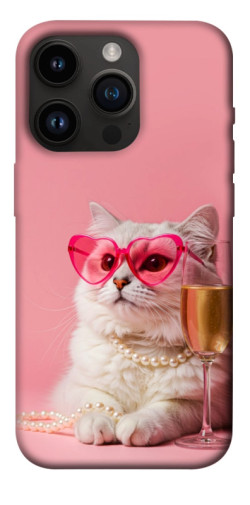 Чехол itsPrint Pinky cat для Apple iPhone 14 Pro (6.1")