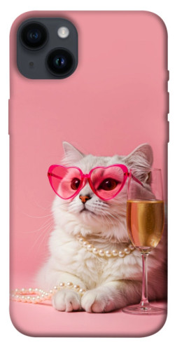 Чехол itsPrint Pinky cat для Apple iPhone 14 Plus (6.7")