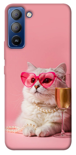 Чехол itsPrint Pinky cat для TECNO Pop 5 LTE