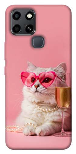 Чехол itsPrint Pinky cat для Infinix Smart 6
